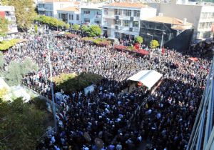 Şehid Pek'i on binler uğurladı